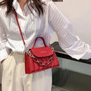 New Chains Shoulder Bag Women Solid Color Crossbody Bag Designer Messenger Handbag and Purse Luxury Top-handle Bag feminina - M & M Global