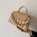 New Chains Shoulder Bag Women Solid Color Crossbody Bag Designer Messenger Handbag and Purse Luxury Top-handle Bag feminina - M & M Global