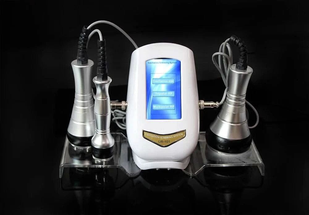 AOKO Metal Head 40K Cavitation Fat Burn Body Slimming Massage Machine Weight Loss Facial Skin lifting Tightening Beauty Device - M & M Global