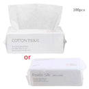 50/100pcs Disposable Face Towel Travel Cotton Makeup Wipes Facial Cleansing - M & M Global