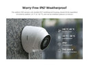 ANNKE C500 Ultra HD 5MP POE Camera IP67 Weatherproof Security Network White Dome 2.8mm EXIR Night Vision Email Alert PoE Camera