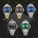 PAGANI DESIGN Luxury Sapphire Glass Men Automatic Watch 100m Waterproof Stainless Steel men mechanical wristwatches montre homme - M & M Global