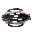 Fashion English Letter Handbag Women PU Leather Tassel Top-handle Bag Luxury Shoulder Bag Large Capacity Lady Tote Design Purse - M & M Global
