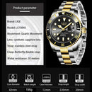 Reloj LIGE Top Brand Luxury Fashion Diver Watch Men Waterproof Date Clock Sport Watches Mens Quartz Wristwatch Relogio Masculino - M & M Global