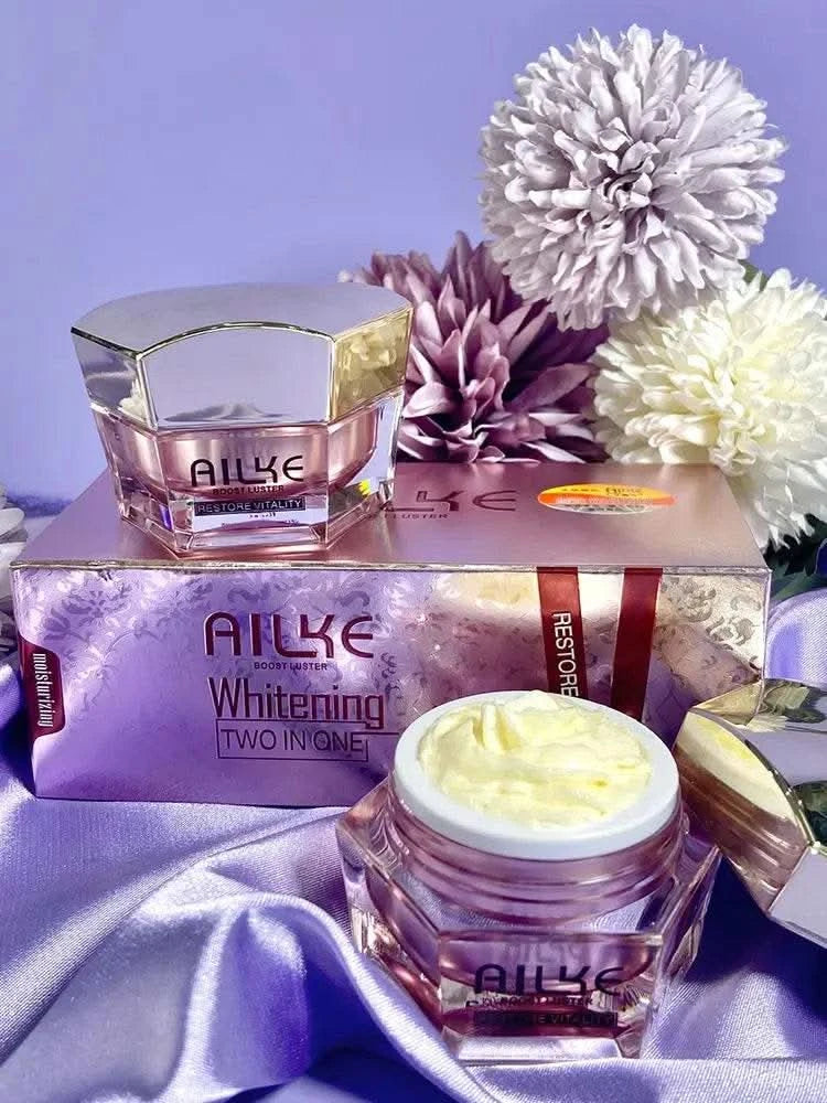 AILKE Lightening Face Cream, Antioxidant, Color Correction, Firming, With Sodium Hyaluronate, Clean Skin Facial Cream - M & M Global