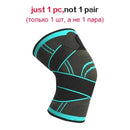 1 Piece Of Sports Men's Compression Knee Brace Elastic Support Pads Knee Pads Fitness Equipment Volleyball Basketball Cycling - M & M Global