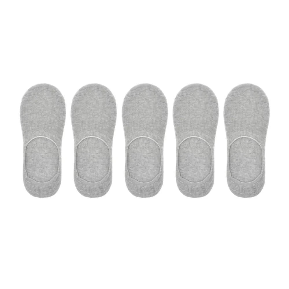 5pairs/lot children's invisible shallow mouth no trace short girls boat socks Slip Silicone white black baby boys sock for kids - M & M Global