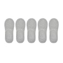 5pairs/lot children's invisible shallow mouth no trace short girls boat socks Slip Silicone white black baby boys sock for kids - M & M Global