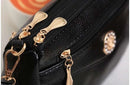 Crossbody Bags for Women PU Leather Messenger Bags Female Multiple Pocket Shoulder Bags Ladies Square Messenger Phone Purse - M & M Global