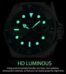 Reloj LIGE Top Brand Luxury Fashion Diver Watch Men Waterproof Date Clock Sport Watches Mens Quartz Wristwatch Relogio Masculino - M & M Global