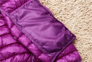 Women Puffer Jacket 15 Colors Plus Size 5XL 6XL 7XL 2025 New Spring Autumn Female Ultra Lightweight Packable Hooded Down Coats