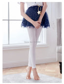 Spring Baby girl Boy nine-point Ballet dance leggings candy colors kids calf-length pants ankle-length Breathable child trousers - M & M Global