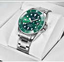 Reloj LIGE Top Brand Luxury Fashion Diver Watch Men Waterproof Date Clock Sport Watches Mens Quartz Wristwatch Relogio Masculino - M & M Global