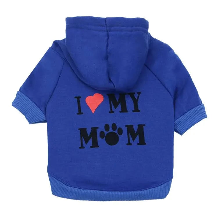 Security Dog Clothes Classic Pet Dog Hoodies Clothes For Small Dog Autumn Coat Jacket for Yorkie Chihuahua Puppy Clothing - M & M Global