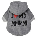 Security Dog Clothes Classic Pet Dog Hoodies Clothes For Small Dog Autumn Coat Jacket for Yorkie Chihuahua Puppy Clothing - M & M Global