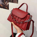 New Chains Shoulder Bag Women Solid Color Crossbody Bag Designer Messenger Handbag and Purse Luxury Top-handle Bag feminina - M & M Global
