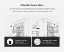 ANNKE C500 Ultra HD 5MP POE Camera IP67 Weatherproof Security Network White Dome 2.8mm EXIR Night Vision Email Alert PoE Camera