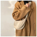 Simple Design Women's Messenger Bag Fashion Ladies Nylon Hobos Small Shoulder Bags Vintage Female Girls Purse Cloth Handbags - M & M Global
