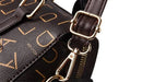 Fashion English Letter Handbag Women PU Leather Tassel Top-handle Bag Luxury Shoulder Bag Large Capacity Lady Tote Design Purse - M & M Global