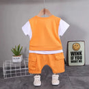 New Summer Baby Girl Clothes Infant Boys Clothing Children Casual T-Shirt Shorts 2Pcs/Set Toddler Sports Costume Kids Tracksuits - M & M Global