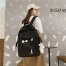 Fashion Big Student Backpack NEW Badge Rucksack Girls School Bag High Capacity Women Backpack Female Cute Leisure Travel Mochila - M & M Global