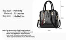 Yogodlns Luxury Crocodile Pattern Handbag Women Winter New PU Leather Tassel Shoulder Bag Brands Design Handle Bag Lady Purse - M & M Global