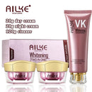 AILKE Lightening Face Cream, Antioxidant, Color Correction, Firming, With Sodium Hyaluronate, Clean Skin Facial Cream - M & M Global