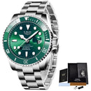 Reloj LIGE Top Brand Luxury Fashion Diver Watch Men Waterproof Date Clock Sport Watches Mens Quartz Wristwatch Relogio Masculino - M & M Global