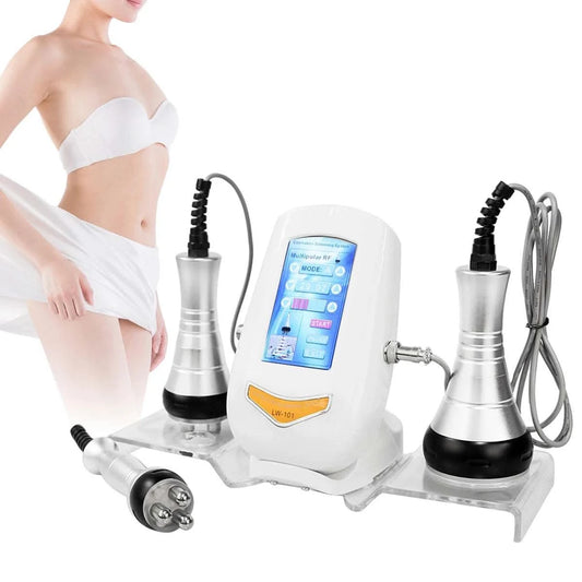 AOKO Metal Head 40K Cavitation Fat Burn Body Slimming Massage Machine Weight Loss Facial Skin lifting Tightening Beauty Device - M & M Global