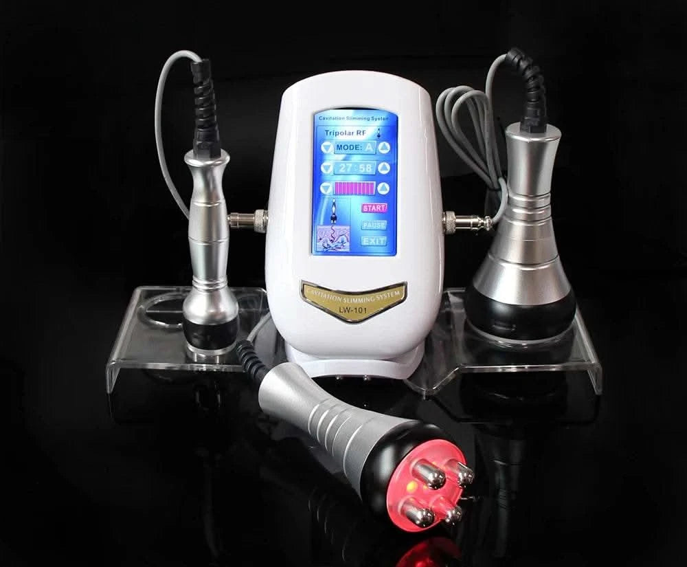AOKO Metal Head 40K Cavitation Fat Burn Body Slimming Massage Machine Weight Loss Facial Skin lifting Tightening Beauty Device - M & M Global