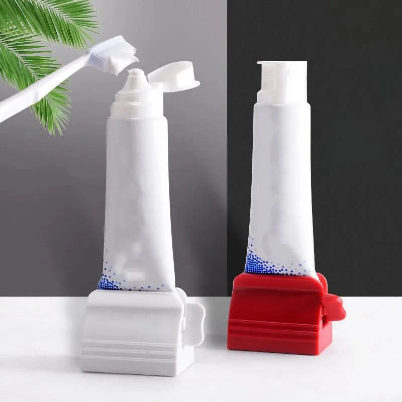 New Bathroom Accessories Toothpaste Squeezer Tooth Paste Dispenser Tube Squeezer Facial Cleanser Press Rolling Holder for Kids - M & M Global