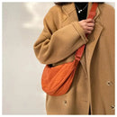 Simple Design Women's Messenger Bag Fashion Ladies Nylon Hobos Small Shoulder Bags Vintage Female Girls Purse Cloth Handbags - M & M Global