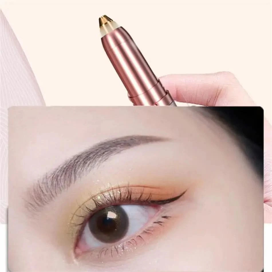 USB Electric Eyebrow Trimmer Makeup Painless Eye Brow Epilator Mini Shaver Razors Portable Facial Hair Remover Women Depilator - M & M Global