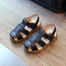 Leather Sandals Boys 2020 100% Soft Leather In Summer The New Boys And Girls Children Beach Shoes Kids Sport Sandals Princess S - M & M Global