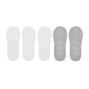 5pairs/lot children's invisible shallow mouth no trace short girls boat socks Slip Silicone white black baby boys sock for kids - M & M Global