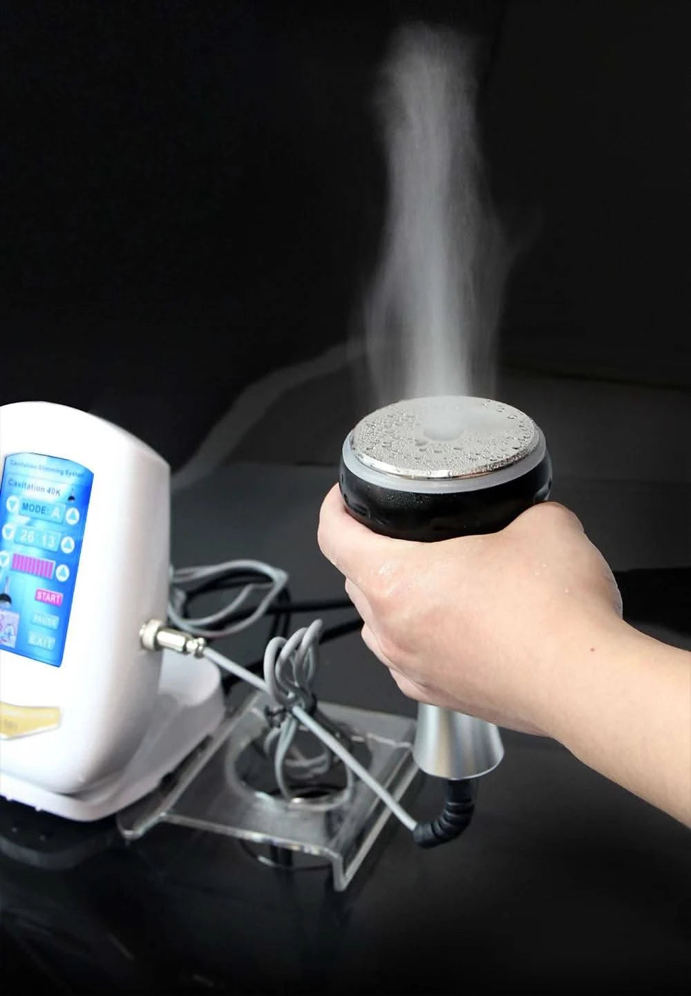 AOKO Metal Head 40K Cavitation Fat Burn Body Slimming Massage Machine Weight Loss Facial Skin lifting Tightening Beauty Device - M & M Global