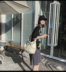 Women Vintage Handbag Canvas Teenager Shoulder Tote Bags Messenger Bags Ladies Casual Handbag Crossbody Purse - M & M Global