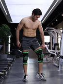 1 Piece Of Sports Men's Compression Knee Brace Elastic Support Pads Knee Pads Fitness Equipment Volleyball Basketball Cycling - M & M Global