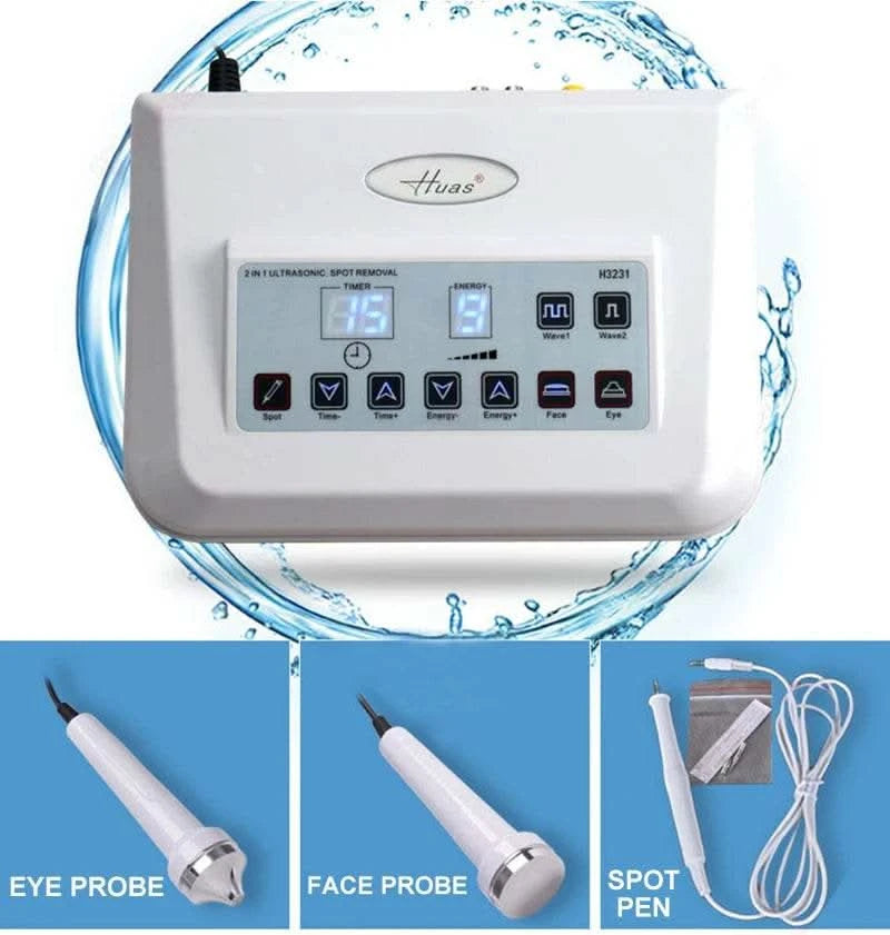 Anti Aging Ultrasonic Machine Ultrasound Facial Massager Body Eye Face Massage Tightens Skin Deep Cleaning Skincare Beauty Tools - M & M Global