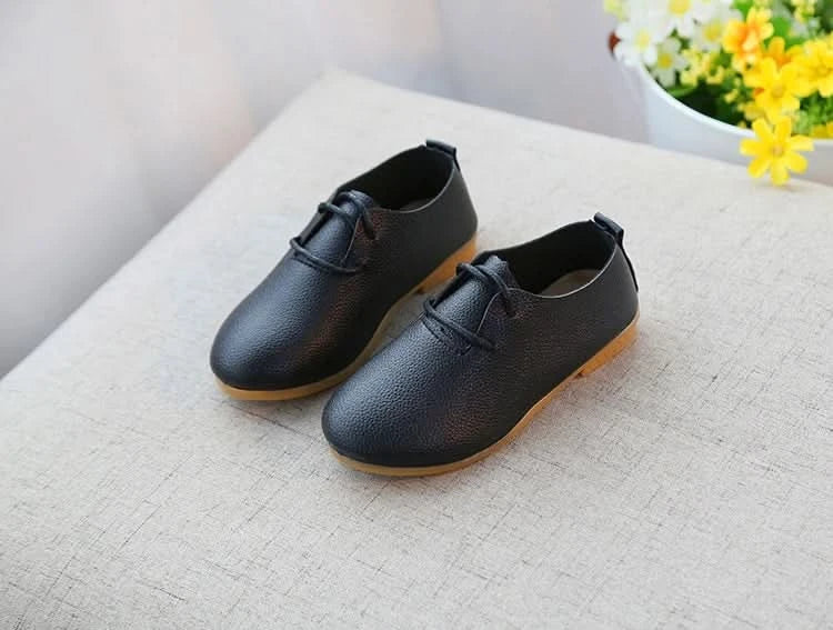 JGSHOWKITO Kids Shoes Boys Shoes Children's Casual Sneakers Girls Flats Candy Color Soft Lace-up Classical Comfortable Hot New - M & M Global