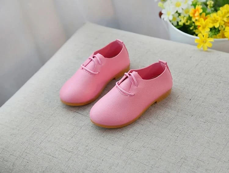 JGSHOWKITO Kids Shoes Boys Shoes Children's Casual Sneakers Girls Flats Candy Color Soft Lace-up Classical Comfortable Hot New - M & M Global