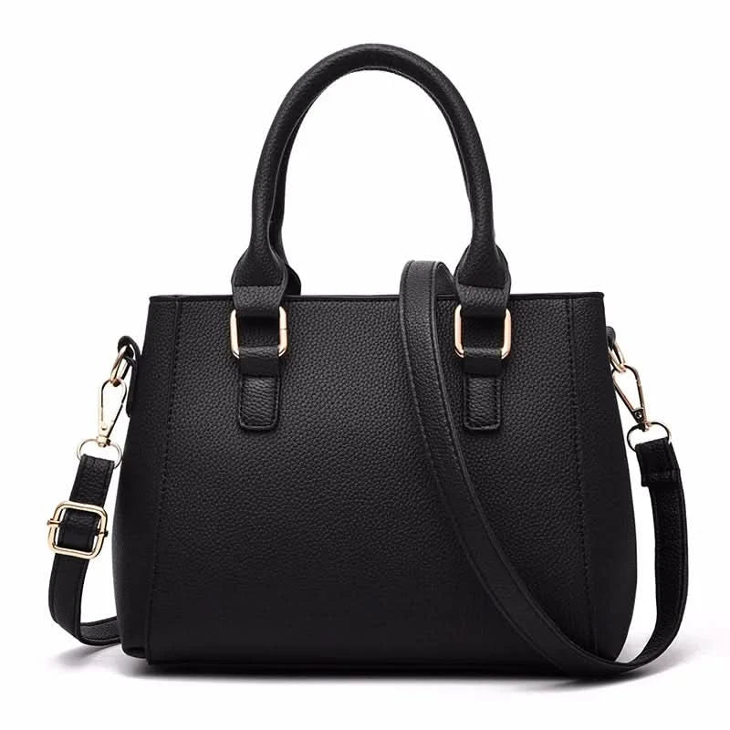 Embroidery Messenger Bags Women Leather Handbags Bags for Women Sac a Main Ladies hair ball Hand Bag - M & M Global