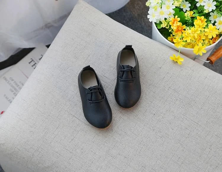 JGSHOWKITO Kids Shoes Boys Shoes Children's Casual Sneakers Girls Flats Candy Color Soft Lace-up Classical Comfortable Hot New - M & M Global