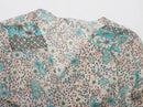 TEELYNN boho long dress Vintage 2023 floral print Chiffon three quarter sleeve v-neck summer Gypsy Hippie women dresses vestidos - M & M Global