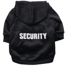 Security Dog Clothes Classic Pet Dog Hoodies Clothes For Small Dog Autumn Coat Jacket for Yorkie Chihuahua Puppy Clothing - M & M Global
