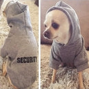 Security Dog Clothes Classic Pet Dog Hoodies Clothes For Small Dog Autumn Coat Jacket for Yorkie Chihuahua Puppy Clothing - M & M Global