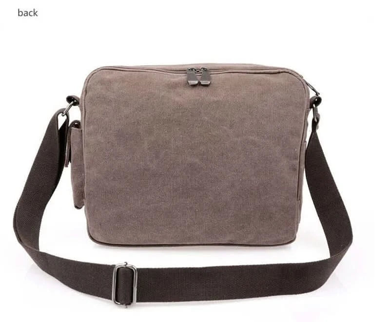 High Quality Multifunction Canvas Bag travel bag men messenger bag brand men's crossbody bag luxury vintage style briefcase w304 - M & M Global