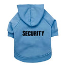 Security Dog Clothes Classic Pet Dog Hoodies Clothes For Small Dog Autumn Coat Jacket for Yorkie Chihuahua Puppy Clothing - M & M Global