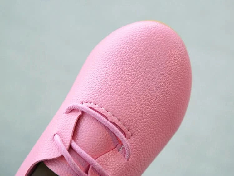 JGSHOWKITO Kids Shoes Boys Shoes Children's Casual Sneakers Girls Flats Candy Color Soft Lace-up Classical Comfortable Hot New - M & M Global