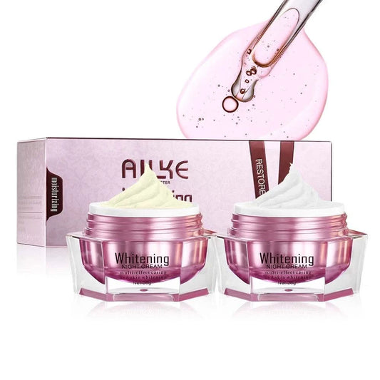 AILKE Lightening Face Cream, Antioxidant, Color Correction, Firming, With Sodium Hyaluronate, Clean Skin Facial Cream - M & M Global